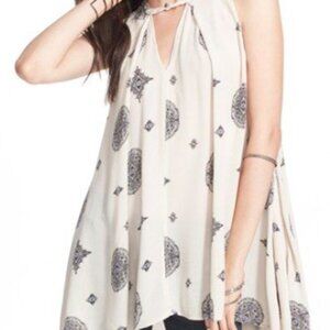 Free People Snap Out Of It Sleeveless Tree Swing Top or dress